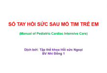 Sổ tay hồi sức sau mổ tim trẻ em (Manual of Pediatric Cardiac Intensive Care)